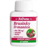 MedPharma Brusinky D-manóza 37 tablet – Hledejceny.cz