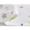 Dětská deka KAARSGAREN Letní deka hvězdičky na bílé
