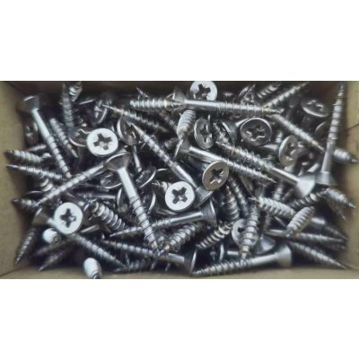 Nerezový univerzální vrut do dřeva 4,5 × 80 mm, A2, PZ – Hledejceny.cz