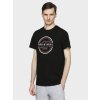 Pánské Tričko 4F pánské triko s krátkým rukávem 4F-MENS t-shirt-H4L21-TSM019-20S-DEEP black