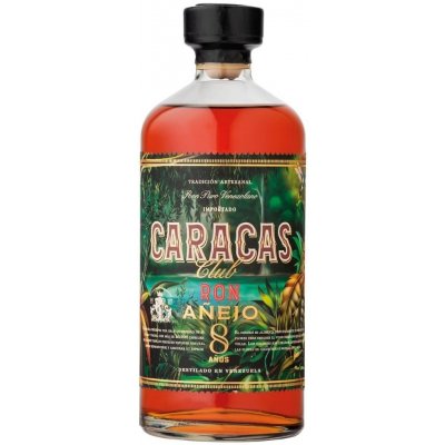 Caracas Club Ron Anejo 8y 40% 0,7 l (holá láhev) – Sleviste.cz