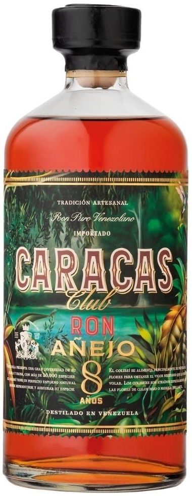Caracas Club Ron Anejo 8y 40% 0,7 l (holá láhev)