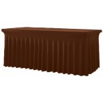 TENTino Elastický potah SKIRTING na skládací stůl 180-183x76 cm – Zboží Dáma