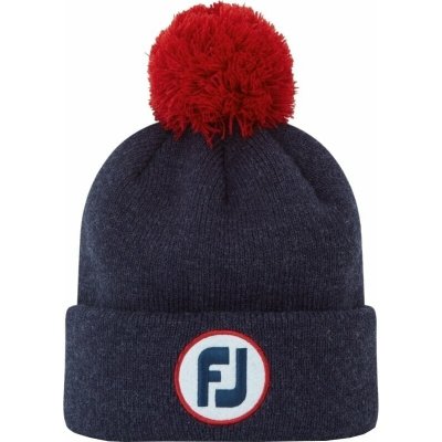 Footjoy Pom Pom Solid Knit Hat Heather navy – Hledejceny.cz