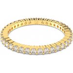 Swarovski Luxusní pozlacený prsten Vittore 5028972 – Zboží Dáma