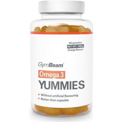 GymBeam Omega 3 Yummies 60 kapslí – Hledejceny.cz