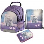 Ulitaa Juno batoh Kočky, 3dílný set – Zboží Mobilmania