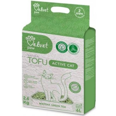 Tofu Podestýlka pro kočky s extraktem ze zeleného čaje 6 l – Sleviste.cz