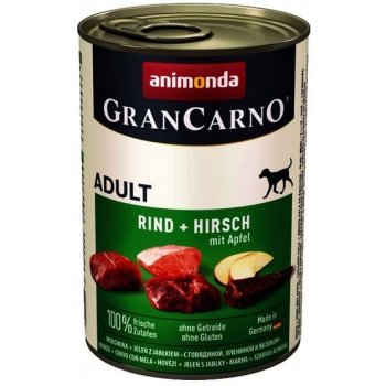 Animonda Gran Carno Dog jelení maso jablka 400 g