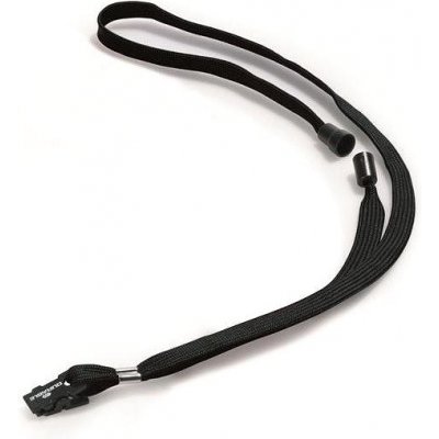 Šňůrka na krk DURABLE 811901 10 mm s bezpečnostní pojistkou Černá – Hledejceny.cz