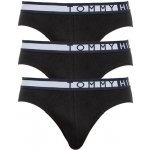 Tommy Hilfiger pánské slipy černé UM0UM01227 0R9 3Pack – Sleviste.cz