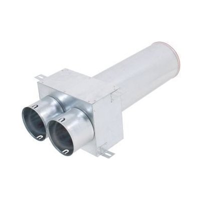 UNITRADE HK Stropní stěnový box rovný pro talířový ventil DN 125 mm-2 x 75 – Hledejceny.cz