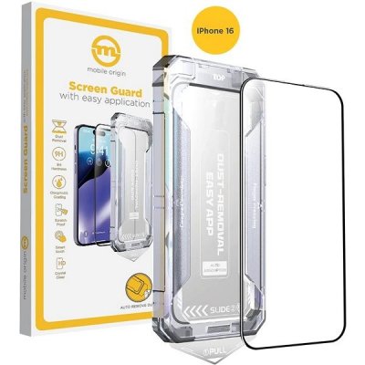 Mobile Origin Yellow Screen Guard With Easy Application iPhone 16 SGZ-i16 – Zboží Mobilmania