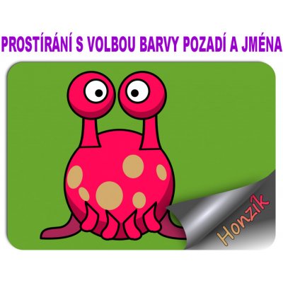 PokojovaDekorace.cz prostírání se jménem 037 Chobotnička 43x30cm – Zboží Mobilmania