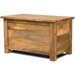 AV interiery HINA BOX 90 x 45 x 45 cm z masivu manga – Hledejceny.cz