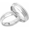 Prsteny Aumanti Snubní prsteny 124 Platina bílá