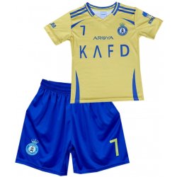 Numberoplus Dětský fotbalový dres Komplet Al Nassr 2024 - Cristiano Ronaldo CR7 27988