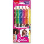 Maped 862207 Barbie sada ergonometrických pastelek 12 ks – Zboží Živě