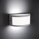 Faro NEGUS 70696, nástěnné svítidlo venkovní, šedá, 60W, 230V, kov, plast, E27, IP 54 – Hledejceny.cz