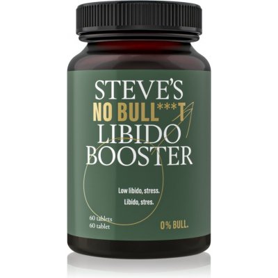 Steve's No Bull***t Libido Booster tablety pro duševní pohodu 60 tablet – Zbozi.Blesk.cz