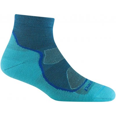 Darn Tough dámské LIGHT HIKER 1/4 LIGHTWEIGHT WITH CUSHION cascade – Zboží Mobilmania