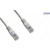 síťový kabel Datacom 15907 patch, UTP, CAT6, 0,5m, bílý