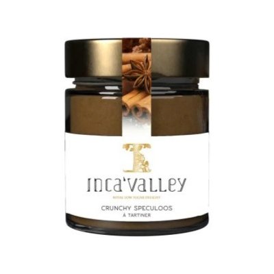 Inca’valley Belgium Belgický krém Crunchy Speculoos 125 g – Zboží Mobilmania