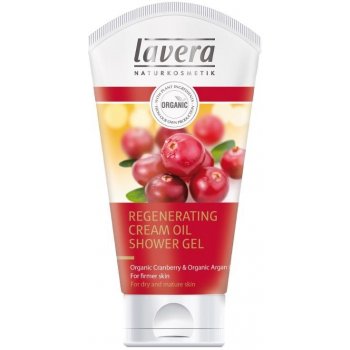 Lavera Body Spa regenerující sprchový krém 45+ Bio Brusinka 150 ml