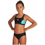 Arena Thrice Two Pieces Junior Black/Martinica/White – Zboží Dáma