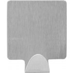 Háček hranatý samolepicí nerez (3ks) – Zboží Dáma