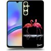 Pouzdro a kryt na mobilní telefon Samsung Picasee Ultimate Case Samsung Galaxy A05s Flamingos couple