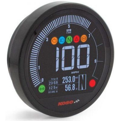 KOSO DL-04 METER YAMAHA BOLT (2022), BLK | Zboží Auto