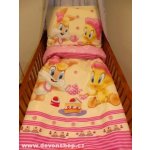 SDS povlečení Looney Tunes růžové 90x130 cm 45x60 cm – Zboží Mobilmania