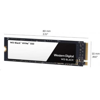 WD Black M.2 PCIe NVMe 250GB WDS250G2X0C