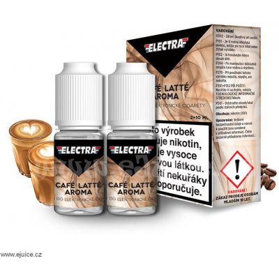 Ecoliquid Electra 2Pack Cafe Latte 2 x 10 ml 0 mg