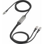 Renkforce RF-6721084 USB-C® Y- USB 2.0 USB-C ® zástrčka 1,5m černý