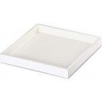 Kinekus Podnos dřevo bílý KIN64309625 25x25cm – Sleviste.cz