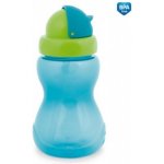 Canpol babies sportovní láhev s brčkem velká modrá 370 ml – Zboží Mobilmania