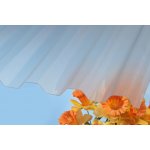 Lanit Plast Polykarbonátová trapézová deska Marlon CSE FR 76/16 s jemnou krupičkou 1,06 x 2 m čirá 1 ks