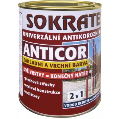 Sokrates Anticor 2v1 0100 bílá 0,7kg základ na kov