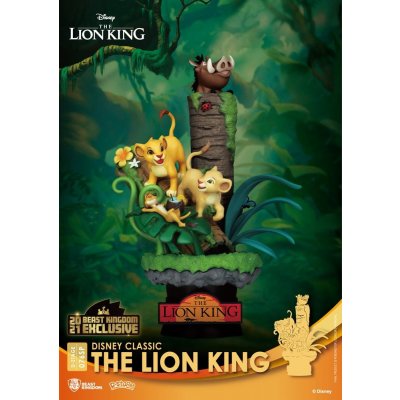 Beast Kingdom Toys Lion King Lví Král Disney Class Series D-Stage PVC Diorama The Lion King 15 cm – Hledejceny.cz