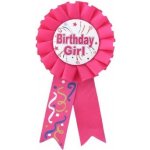 Narozeninový odznak Birthday Girl růžový – Hledejceny.cz