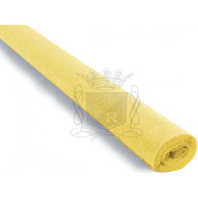 Italský krepový papír Cartotecnica Rossi 90g (50 x 150cm) - Giallo Limone 371 – Zbozi.Blesk.cz