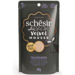 Schesir Cat After Dark Velv.Mousse kuře kachn 80 g – Sleviste.cz