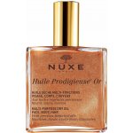 NUXE Huile Prodigieuse OR Multi-Purpose Dry Oil se třpytkami 100 ml – Zboží Mobilmania