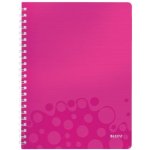 Leitz blok WOW A4 čtverečkovaný,růžový – Zboží Živě