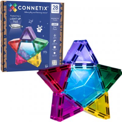 Connetix Light Star 28 ks – Zboží Dáma