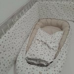 Pro útulný domov Sada do postýlky 3 dílná Růžičky s ecru béžovou – Hledejceny.cz