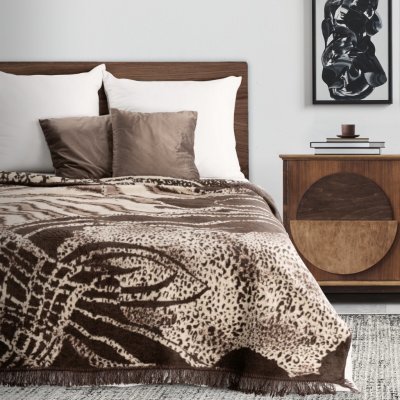 Eva Minge bavlna deka AKRYL 1 VZOROVANÁ 220X240 – Zboží Mobilmania