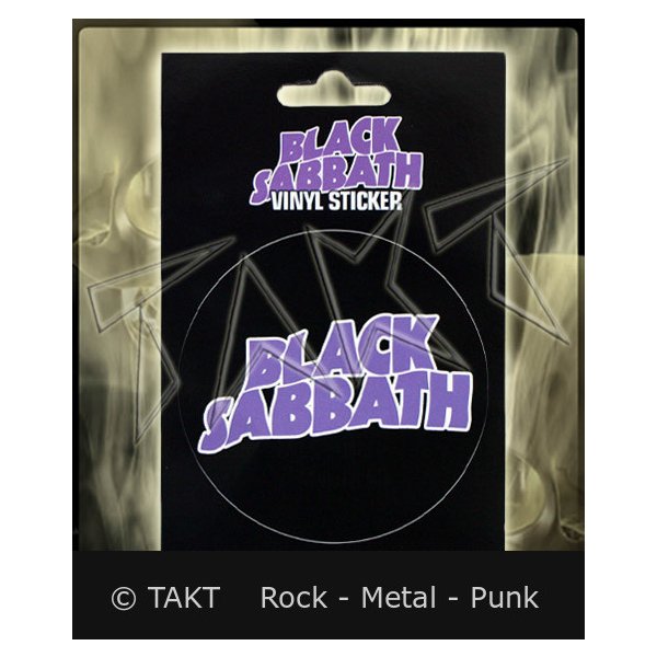 Samolepka Black Sabbath - logo Purple Vinyl od 90 Kč - Heureka.cz